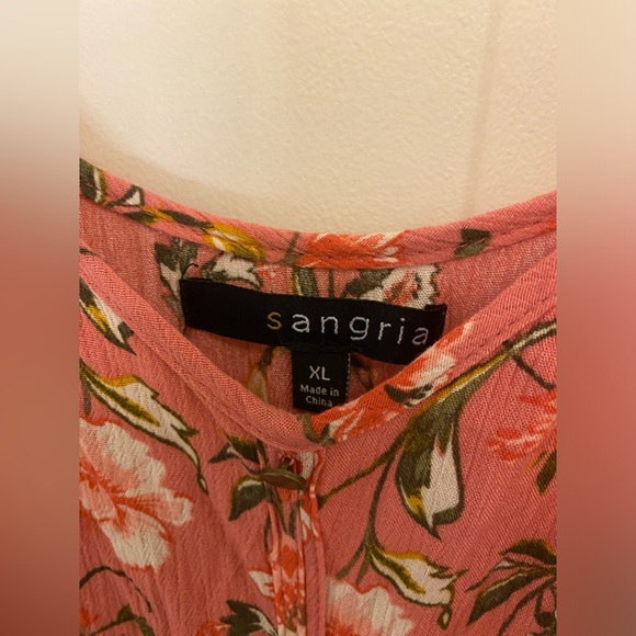 Floral Sangria Maxi dress XL - Picture 4 of 7